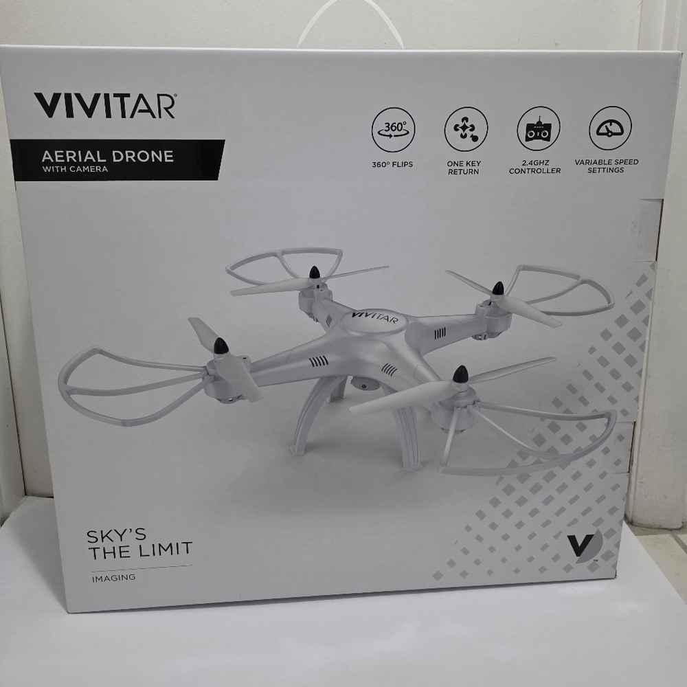 VIVITAR Sky’s The Limit Aerial Drone with Camera & Remote Control